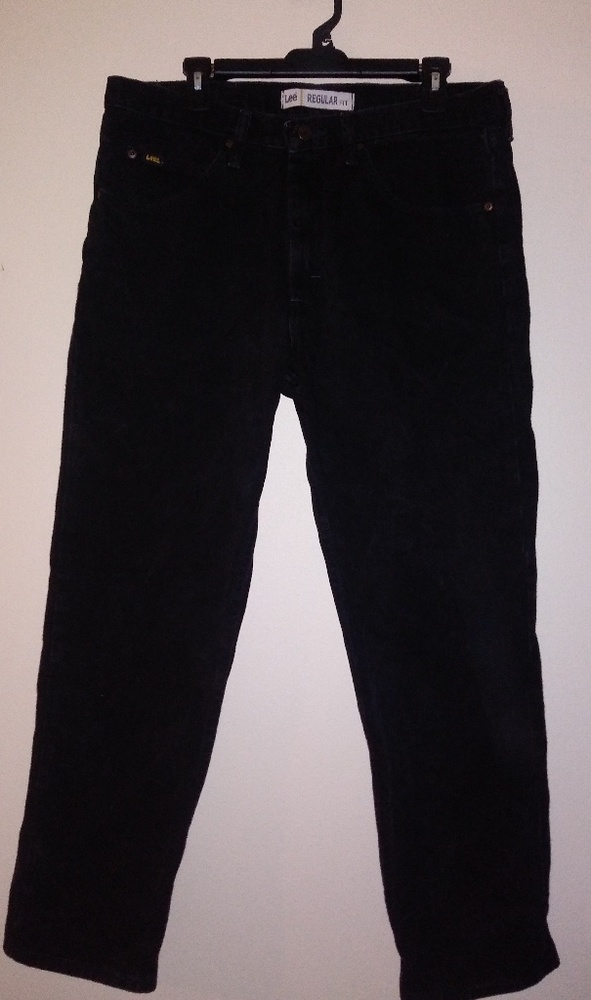 Black Jeans Regular Fit